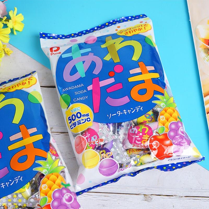 Peiyin Japonské dovozové ovocné perlivé tvrdé bonbóny