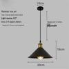 Industrial Black Retro Wrought Iron Pendant Lamp - Modern, Simple Design for Restaurants, Bars, and Hotels