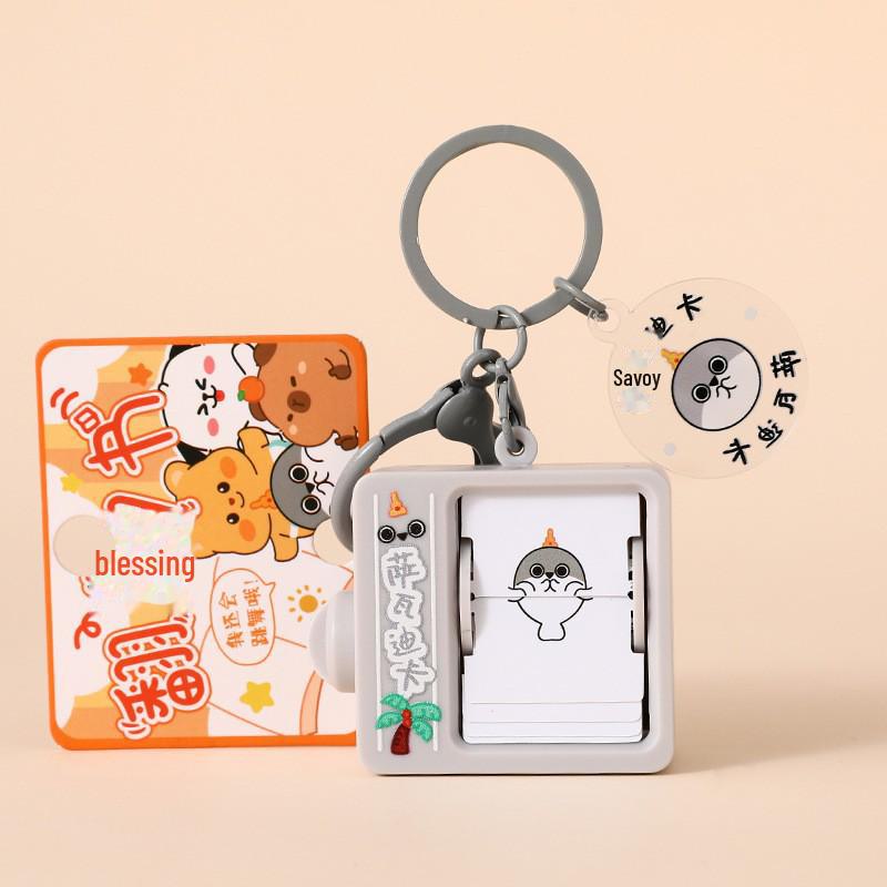 Genuine Cartoon Bear Keychain: Cute Bag Pendant and Small Gift