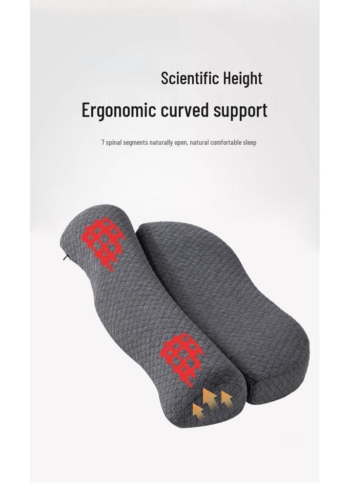 Cervical Support Memory Foam Pillow for Neck Protection and Enhanced Sleep