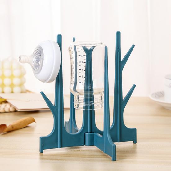 

Простая установка дренажной стойки Ежедневное использование Складной держатель для бумажных полотенец Форма ветви дерева Многофункциональный