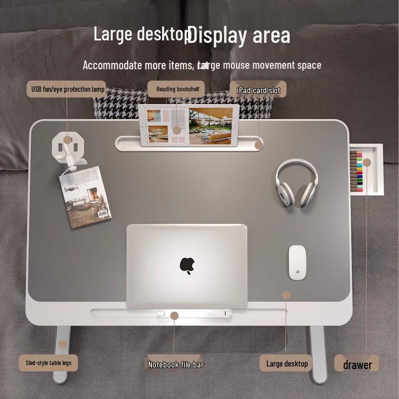 Adjustable Foldable Bedside Laptop Desk