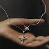 Silver Necklace with Cubic Zirconia, Item Weight 4.24 G (2209195)