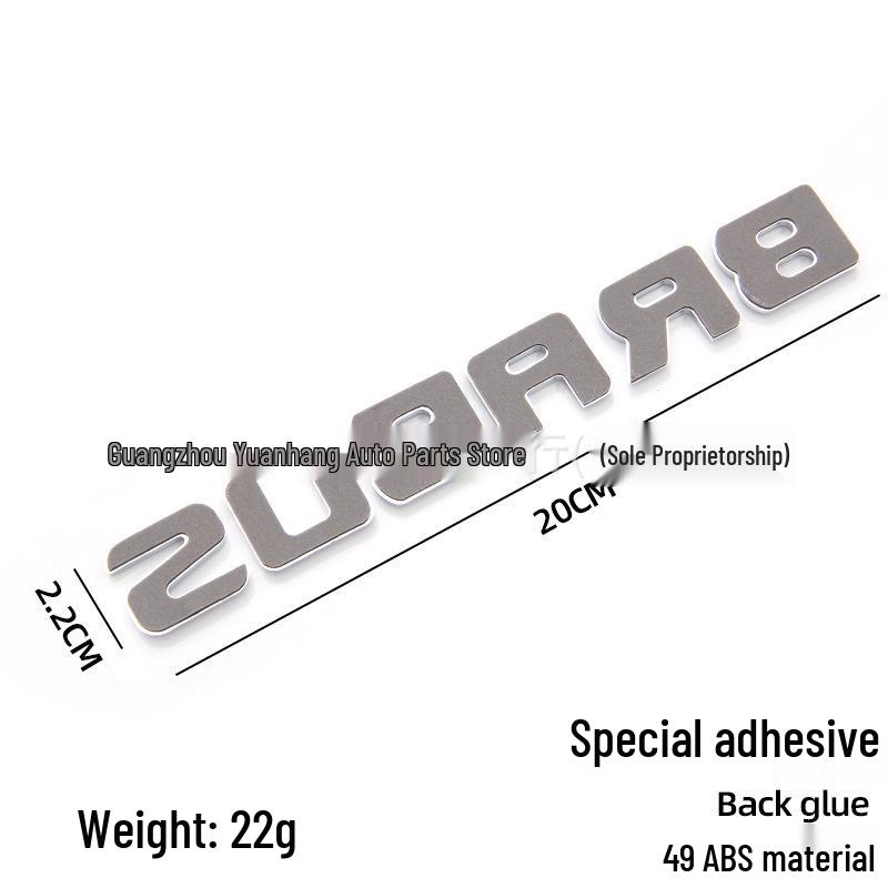 Compatible with Mercedes-Benz G-Class, E-Class, C-Class, and S-Class Brabus Mods, with BRABUS Badges, English Lettering, and Decals.