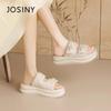 Summer Outside Modern Slippers Mid Heel Flat with Ladies Shoes 2024 High Quality Solid Shallow Novelty Women's Slippers Chinelos