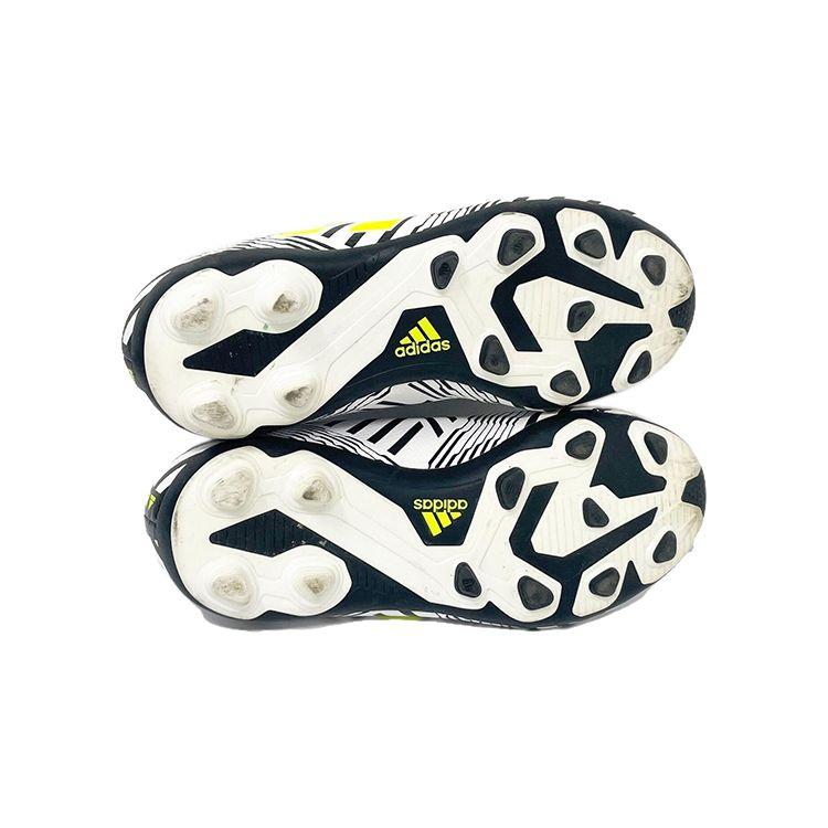 Adidas Nemeziz 17.4 FxG J White Black Solar Kids Sneakers Footwear-White Solar-Yellow Core-Black S82459