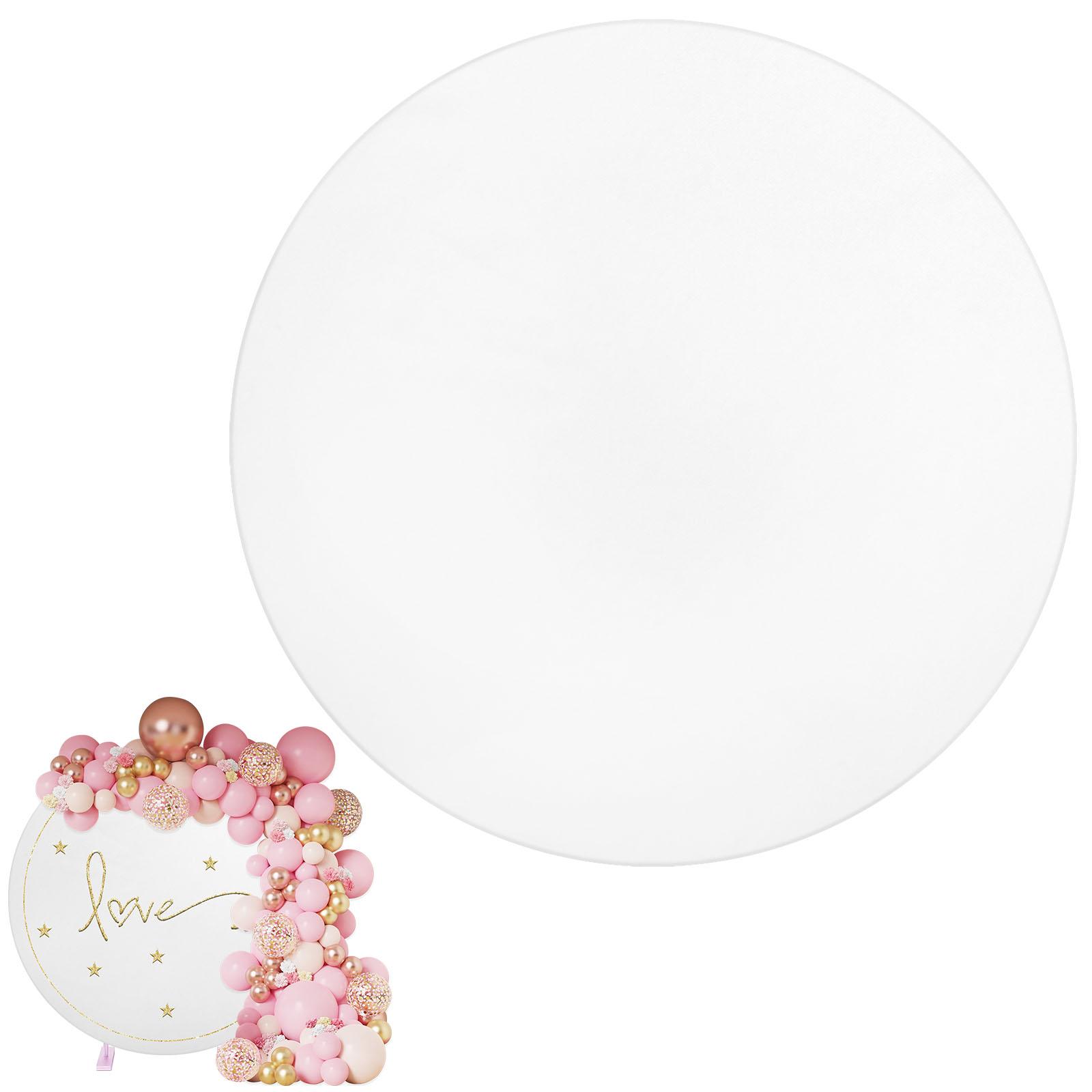 

Круглая арка Чехол Эластичный Чехол для стоек-арок для фона Белый Круглый Фотофон Полиэстер Чехол для круглой арки-стойки для декора See details белый