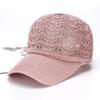Hat Women's Summer Mesh Breathable Baseball Cap Casual Fashion Cap Outdoor Hollow Sunshade Sun Hat