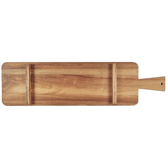 Floor Display Stand - HOME DECO FACTRY - Acacia - 60 Cm - For Tapas - For Aperitifs