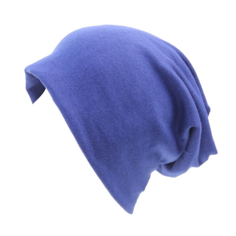 Women's Hat Autumn Winter Hoodie Sports Street Style Hip Hop Casual Loose Men's Women's Knitted Cotton Hat