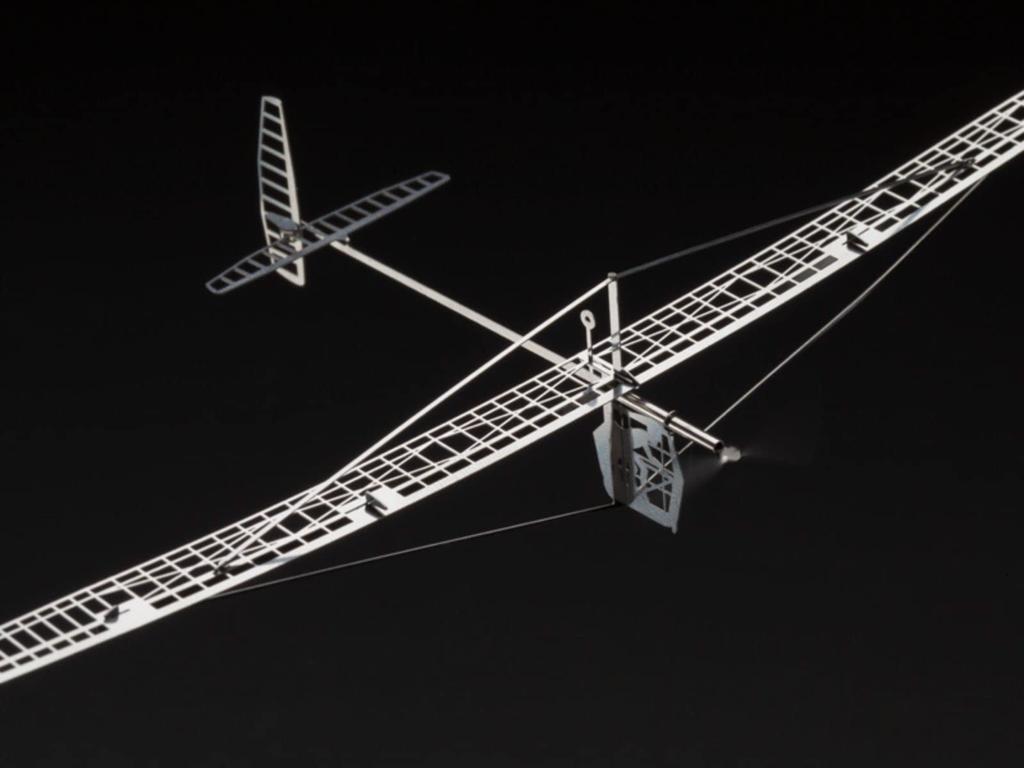 Aerobase Airplane Gokuraku Tombo H005 1/144 Human-powered