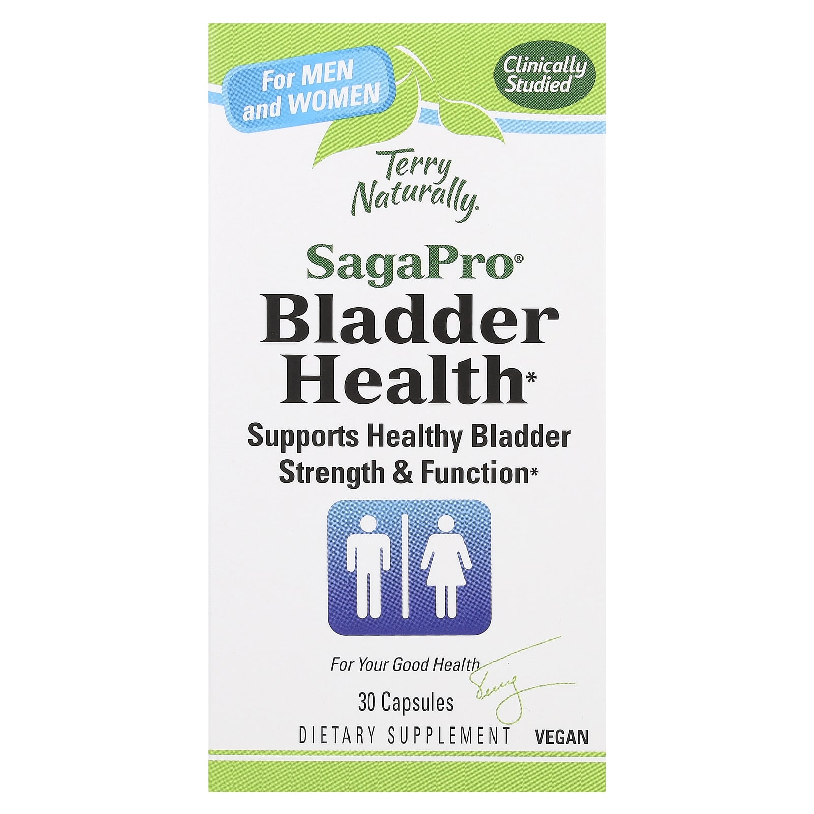 

Sagapro, Bladder Health, Men and Women, 30 Capsules (100Mg per Capsule)