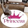 Princess Office Carpet Chair Mats, Home Decor, Sofa Rug, Office Carpet Gift for Bedroom, Living Room, Various Rooms1118051a