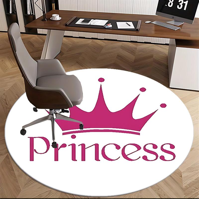 Princess Office Carpet Chair Mats, Home Decor, Sofa Rug, Office Carpet Gift for Bedroom, Living Room, Various Rooms1118051a