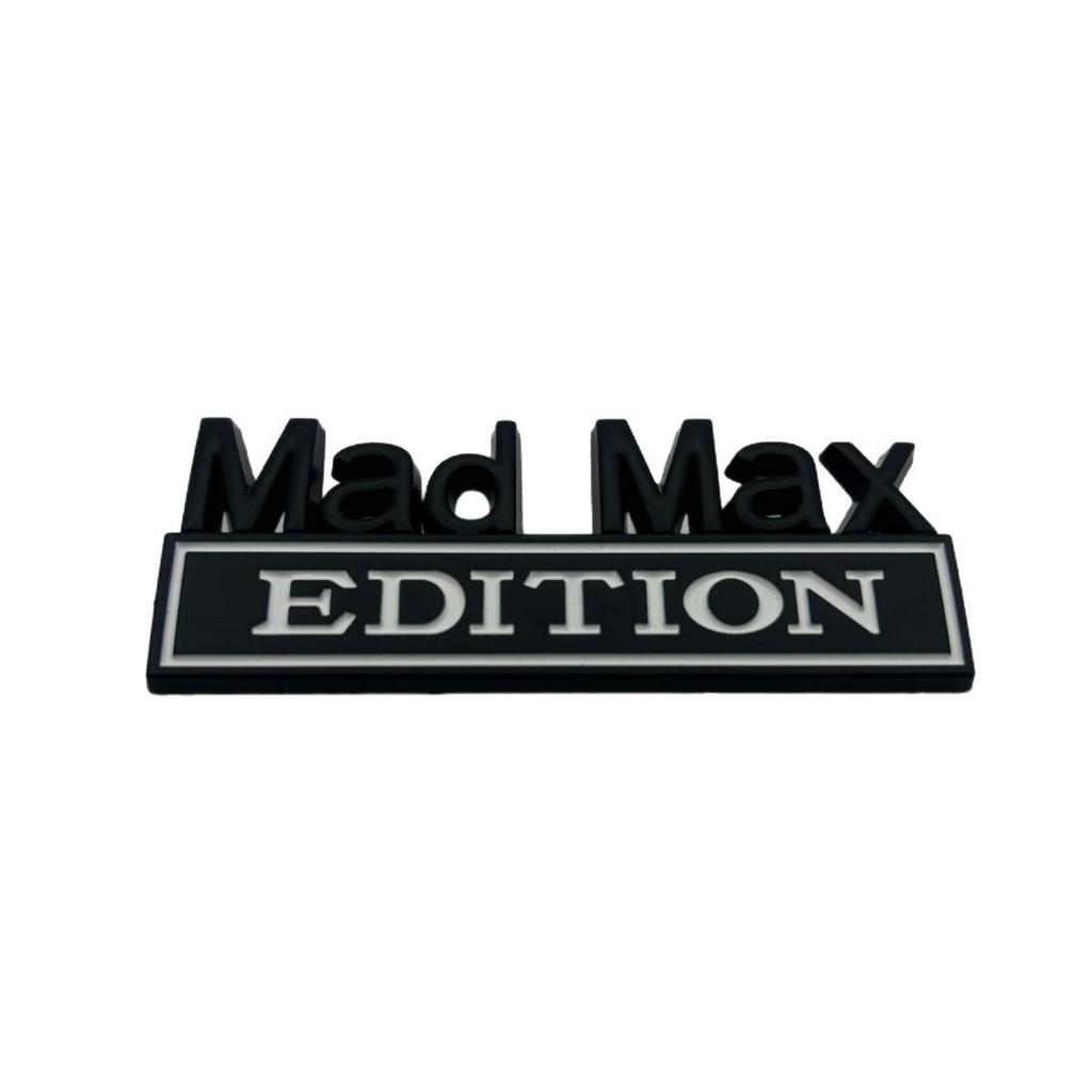 Venta Caliente Transfronteriza Emblema de Guardabarros de Coche MAD MAX - Edición Pegatina Trasera para Carrocería Emblema MADMAX