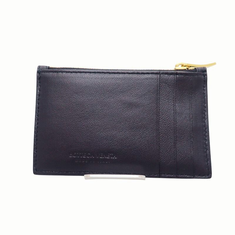 BOTTEGA VENETA  681010 VCQC Card Case Navy Calfskin mens
