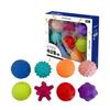 Jaemizone Sensory Soft Squeeze Balls - 8-Piece Multi-Texture Set