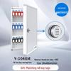 Wall-Mounted Key Management Cabinet with Password Lock for Real Estate and Car Keys.