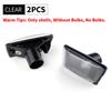 2PCS For Opel Meriva B MK2 Adam 2012- UP  Only Shells Car Side Marker Turn Signal Lights Housing For Chevrolet Cruze 2009-2014