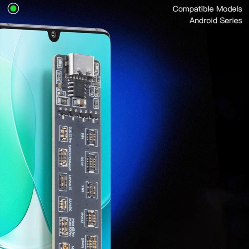 Phone Battery Tester Battery Activation Board Automatic Identification Voltages Current Display Battery Test Board