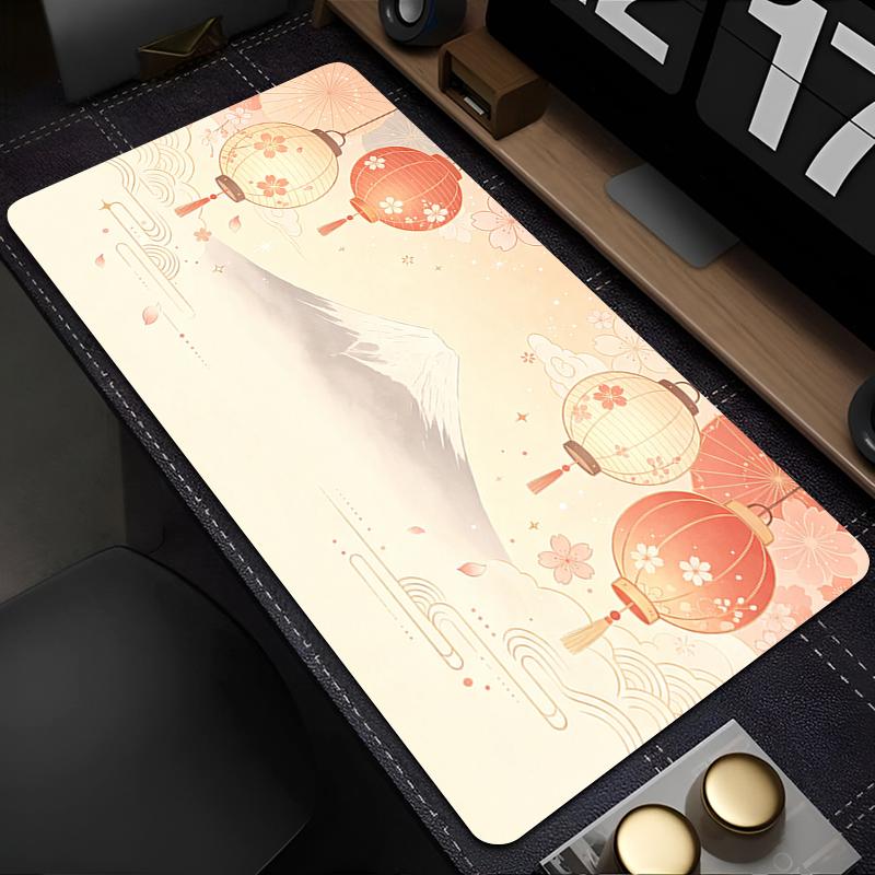 Große Mauspads Computerzubehör Speed-Mauspad Speziell entwickelt Gaming-Tastaturmatte Japanischer Ukiyo-e-Stil Mauspads