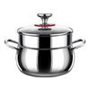 Yingbai 316 Stainless Steel Stockpot with Steamer