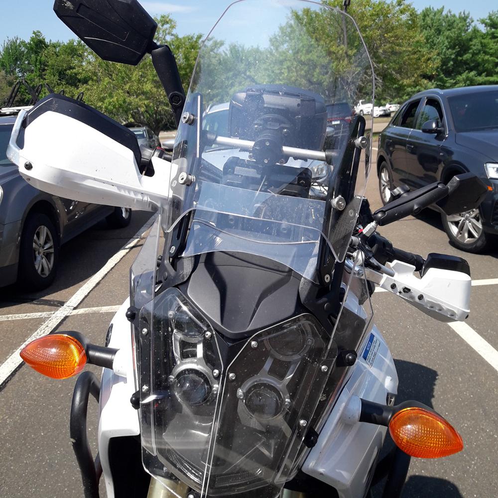 For YAMAHA TENERE 700 T700 T7 2019 - 2024 Tenere700 Windshield Wind Screen Bracket Motorcycle Accessories Windscreen Adjuster