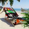 BLACK TORCH Print Beach Towel, Large Soft Quick Dry Towel for Beach Camping Swimming