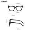 Oversized Vintage Glasses Women Fashion Cat Eye Blue Light Blocking  Eyewear Chic Candy Color Non-prescription Eyeglasses