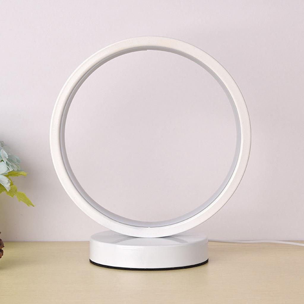 LED Bedside Lamp Multifunction Modern Concise Style Plugging In Table Lamp for Home Bedroom Indoor