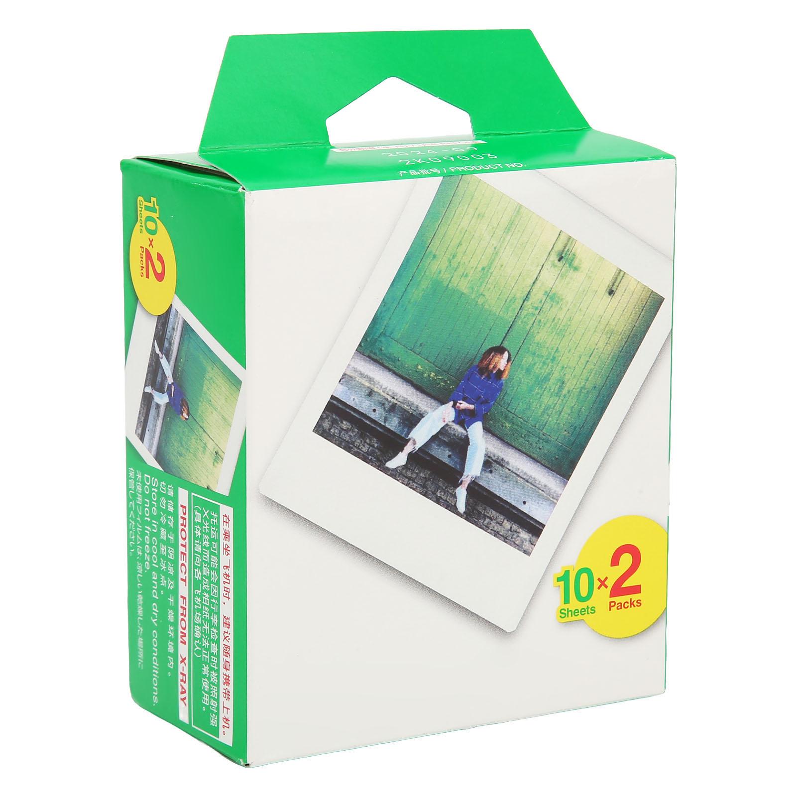 

для Fujifilm Film 20 аркушів Гарний колір Портативна камера Миттєва плівка для Instax SQ1 20 10 6 Sp
