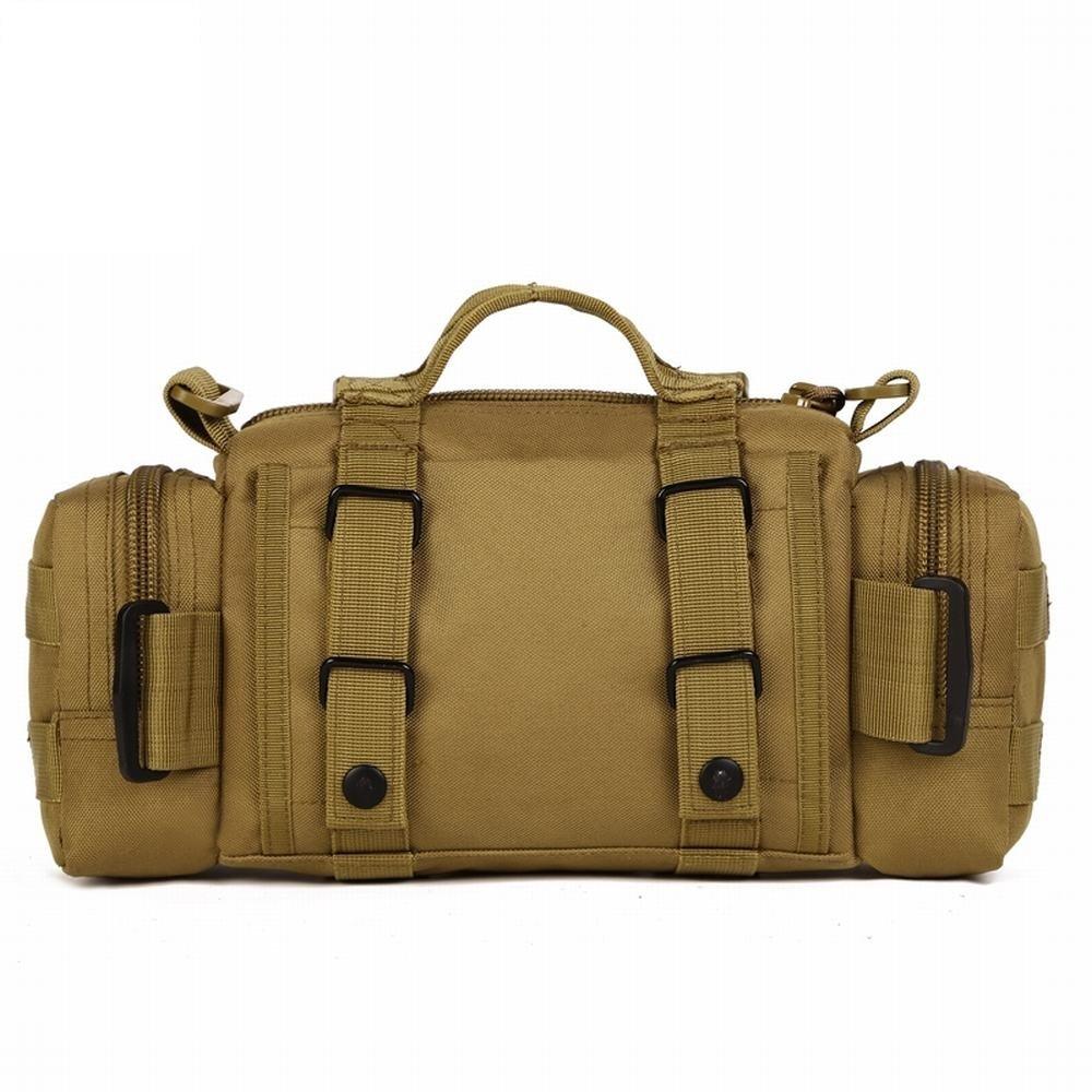 PHOENIX IKKI Magic Tactical Handbag with Multiple Camouflage and Waterproof Ideal for and Multifunctional Waist Crossbody and Outdoor 3-Way Pockets,