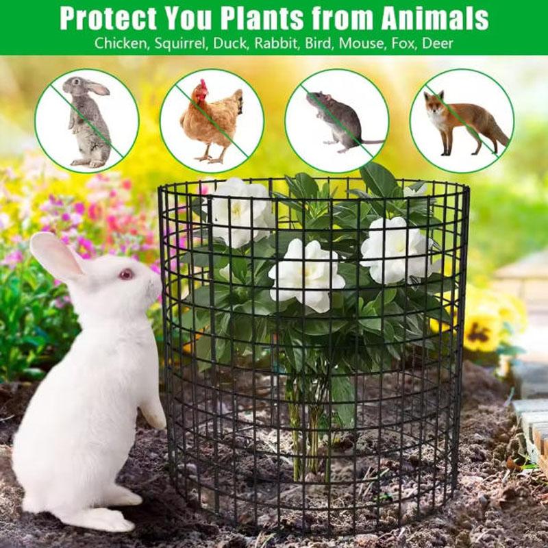 Metal Mesh Plant Protectors,Expanding Tree Guard Hedge Protector Rabbit, Rodent
