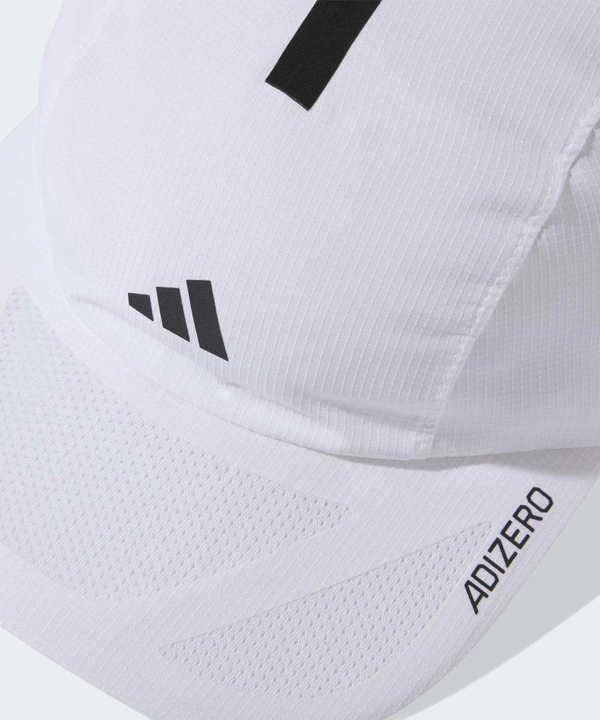 ADIDAS Running X Adizero Lightweight Climacool Cap - White:Black / Kd6975
