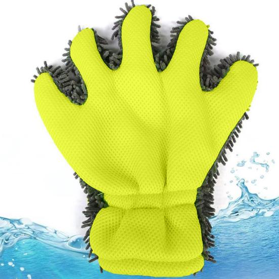 1Pc Chenille Car Wash Free Soft Wash Mitt Machine Microfiber Car Glove Scratch Washable Car Wash