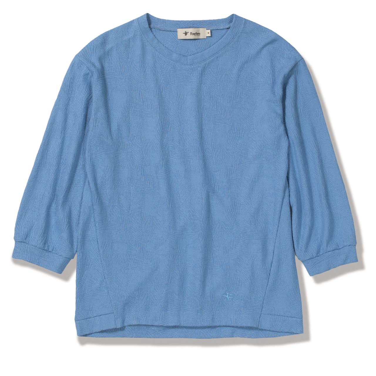 Foxfire Military [8215553] [Влагоотводящая, Быстросохнущая] TS Plants J-Crew 7/Длина рукава Короткий Женская Светло-голубой