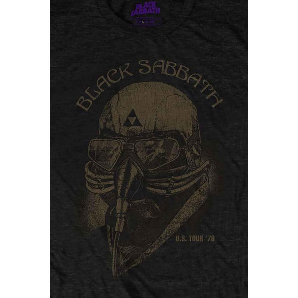 Black Sabbath Unisex Adult US Tour 1978 T-Shirt