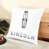 L-L-Lincoln-S Cushion Cover Silky Short Plush Home Sofa Cushion Cover - Invisible Zipper Home Decoration