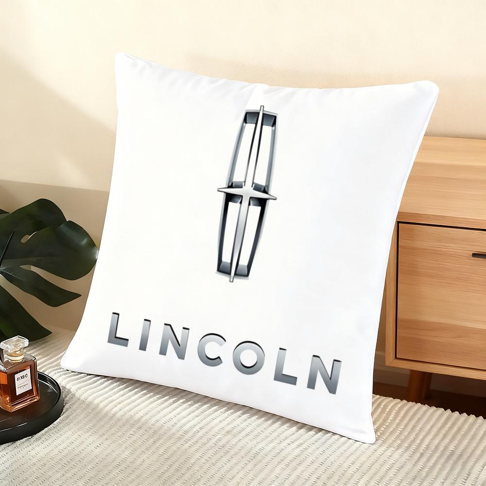 L-L-Lincoln-S Cushion Cover Silky Short Plush Home Sofa Cushion Cover - Invisible Zipper Home Decoration