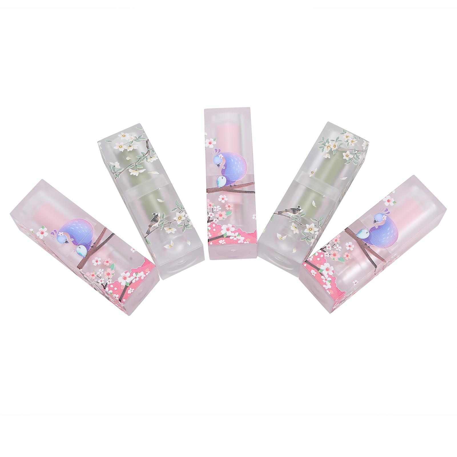 

5 шт. DIY контейнер для бальзама для губ тюбики с крышкой пустые косметические контейнеры для помады