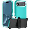 Shockproof Hybrid Case for iPhone 17/17 Air/17 Pro/17 Pro Max - Rotatable Kickstand & MagSafe | Anti-Slip TPU+PC Protection