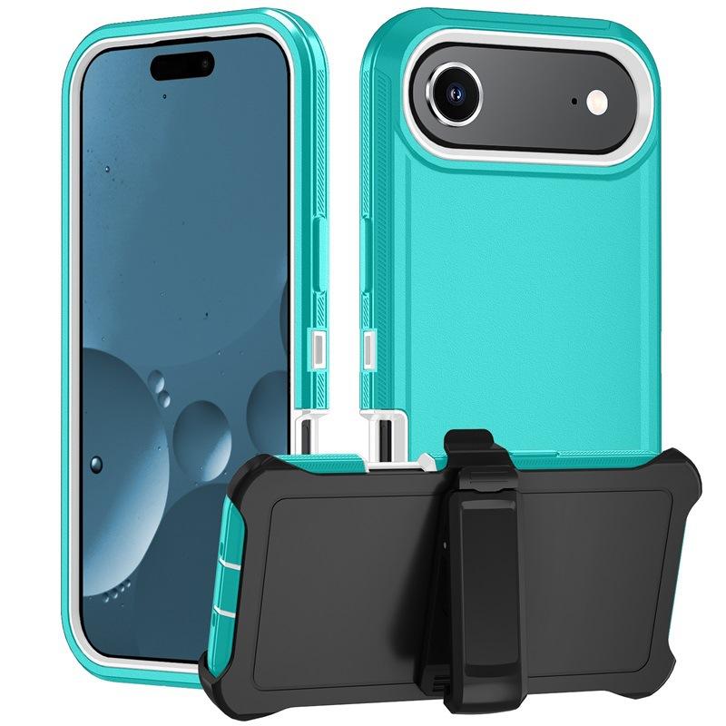 Shockproof Hybrid Case for iPhone 17/17 Air/17 Pro/17 Pro Max - Rotatable Kickstand & MagSafe | Anti-Slip TPU+PC Protection