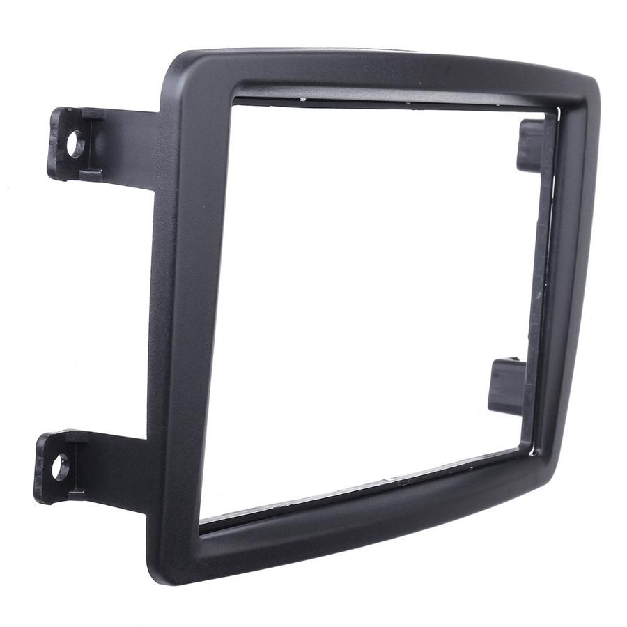 2 Din Car Stereo Radio Fascia Panel Plate Frame CD DVD Dashboard Panel Audio Frame For Mercedes For BENZ C CLASS W203 2002-2004