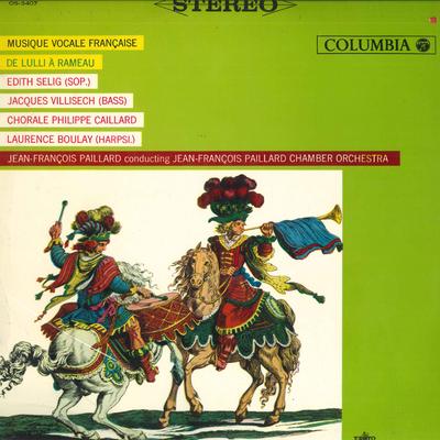 LP Record JEAN-FRANÇOIS PAILLARD, PAILLARD CH - Music of the Versailles School Vol. OS3407 COLUMBIA Japan Classical Used