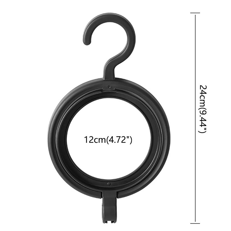 Kunststoff Hängender Perückenständer Tragbarer Perückenaufhänger für Mehrere Perücken Trockenständer