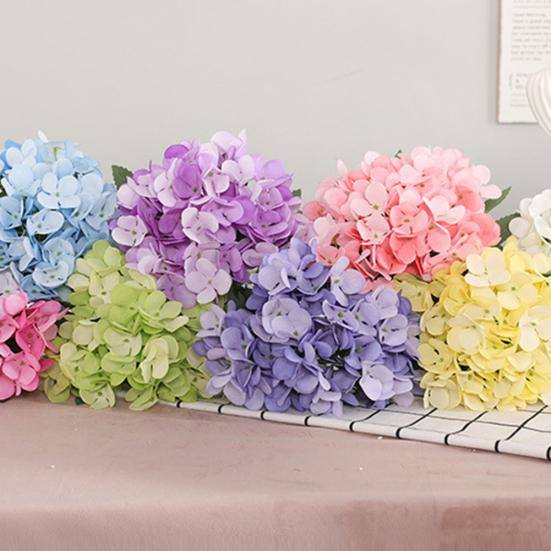 Künstliche Hortensien Seidenblume DIY Hochzeit Party Desktop Home Dekoration Geschenk