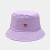 Love Embroidery Cotton Bucket Hat For Men And Women Beach, Golf, Fishing - Fun Outdoor Vacation Summe Cap