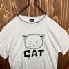 [USED] Rare COSPA Gintama T-shirt, Cat Character, XL, Anime, Gray