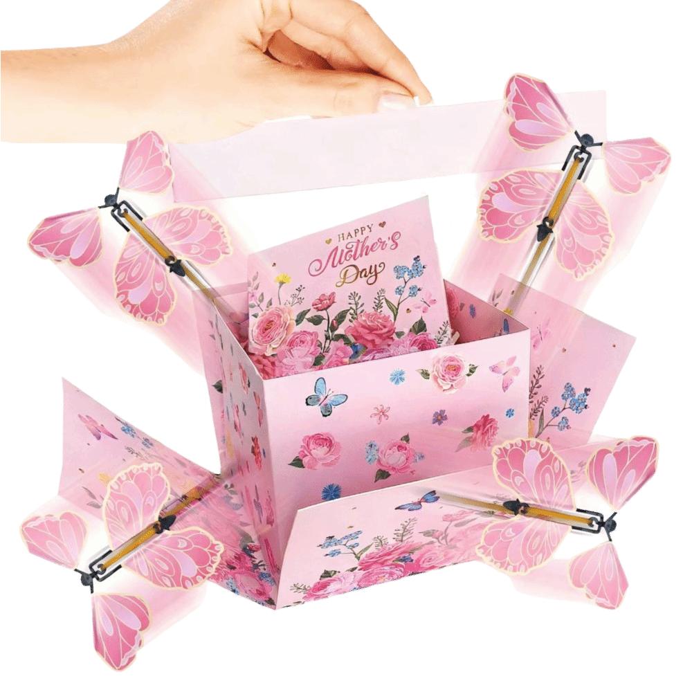 Anniversary Creative Bounce Box Happy Birthday DIY Folding Paper Box  New Year Gift