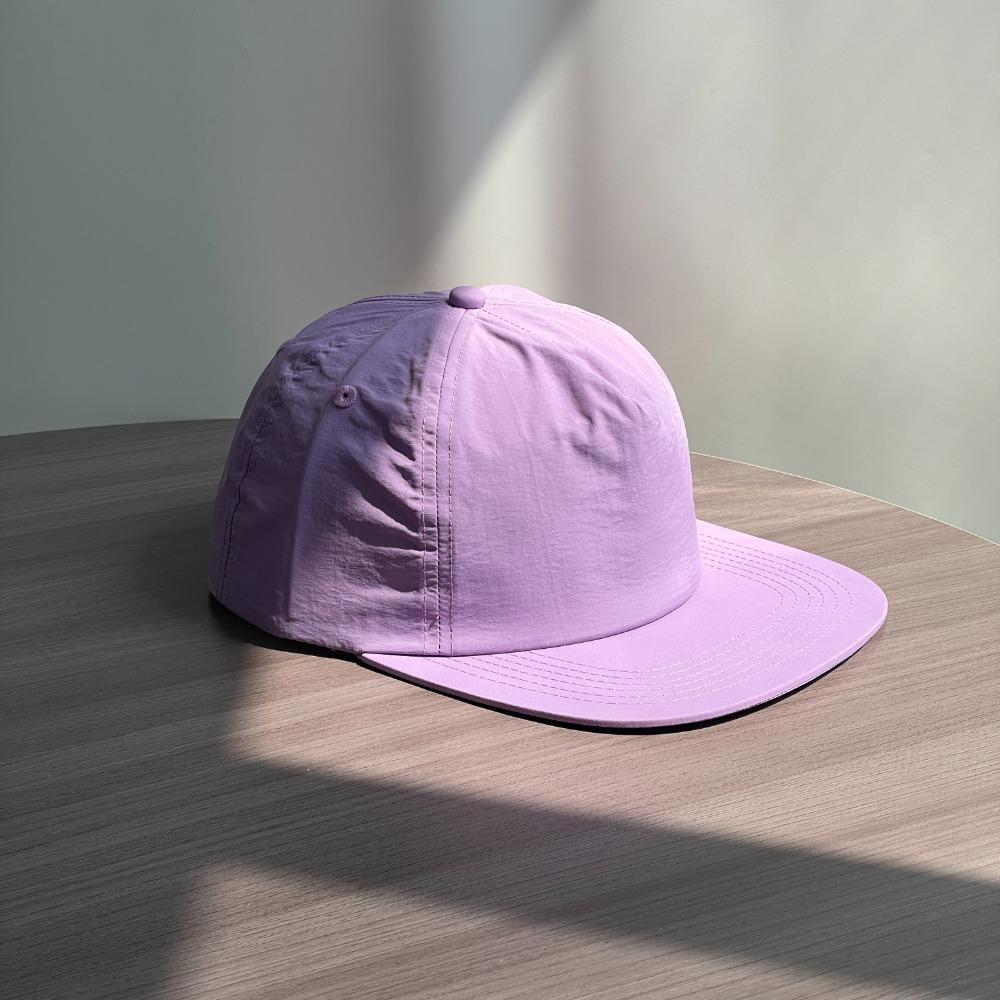 Flat Brim Baseball Hats Quick Drying Snapback Cap Fashion 5 Panel Peaked Hat  for Men and Women